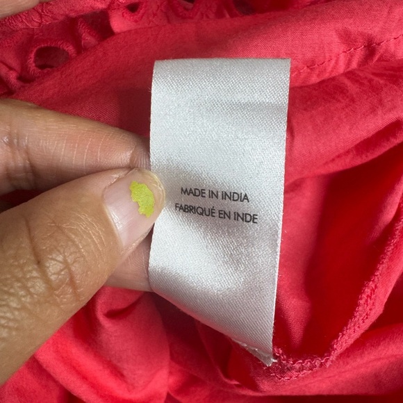 Solid & Striped Nyla Eyelet Pink Dress NWOT - Picture 6 of 10